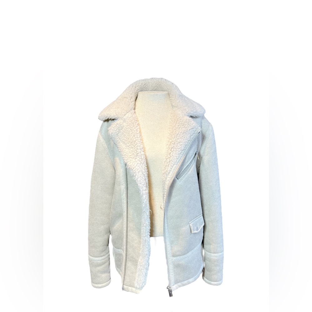 Zara Double-Faced Fleece Lined Jacket